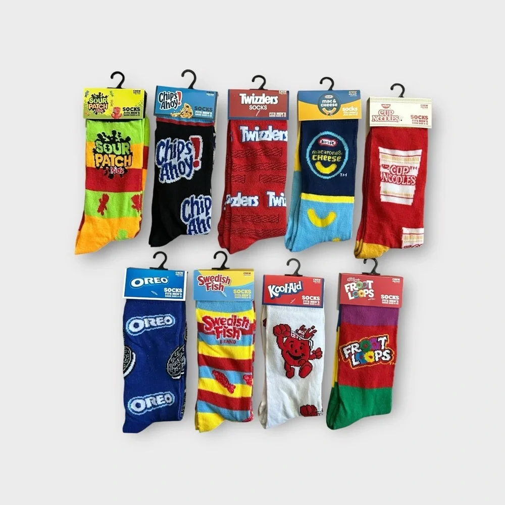 Sour Patch Kids Novelty socks, Crazy Socks, Candy Socks, Fun Socks - Picture 2 of 2